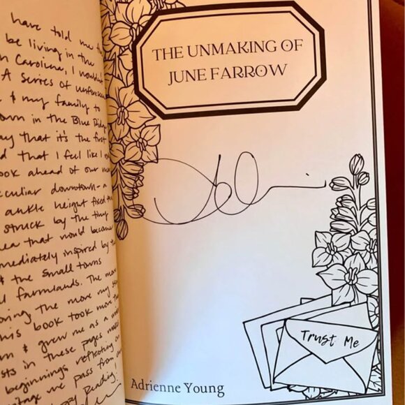 Owlcrate The Unmaking of June Farrow special edition book - Picture 5 of 5